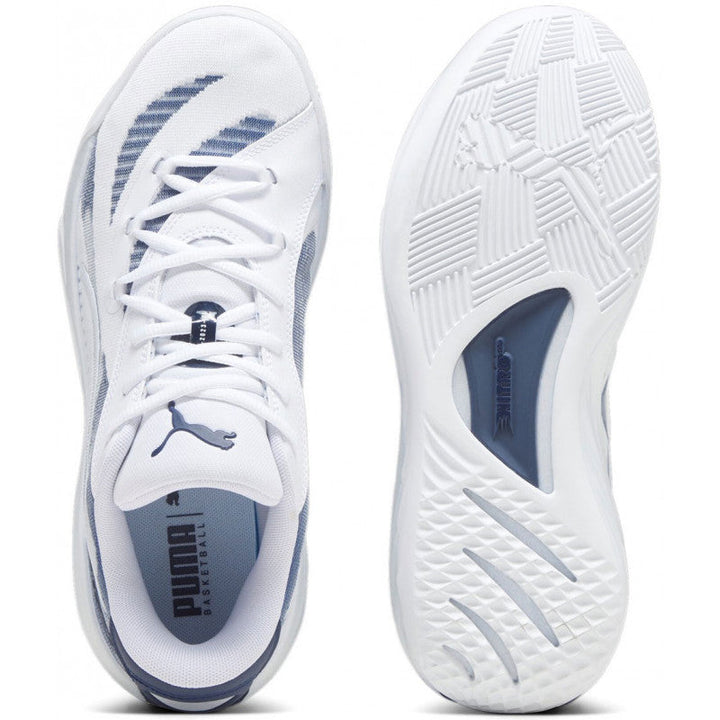 puma all pro nitro team bleu blanc