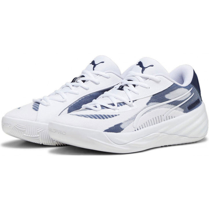 puma all pro nitro team bleu blanc