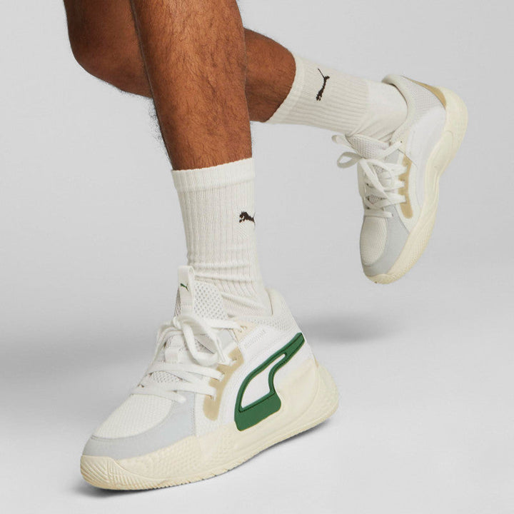 puma court rider chaos slash blanc vert