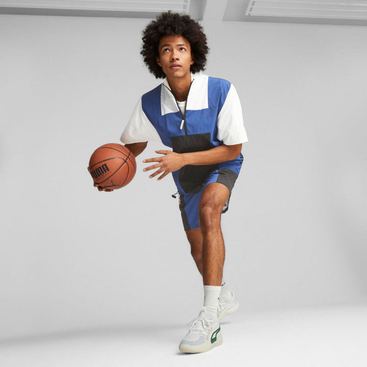 puma court rider chaos slash blanc vert