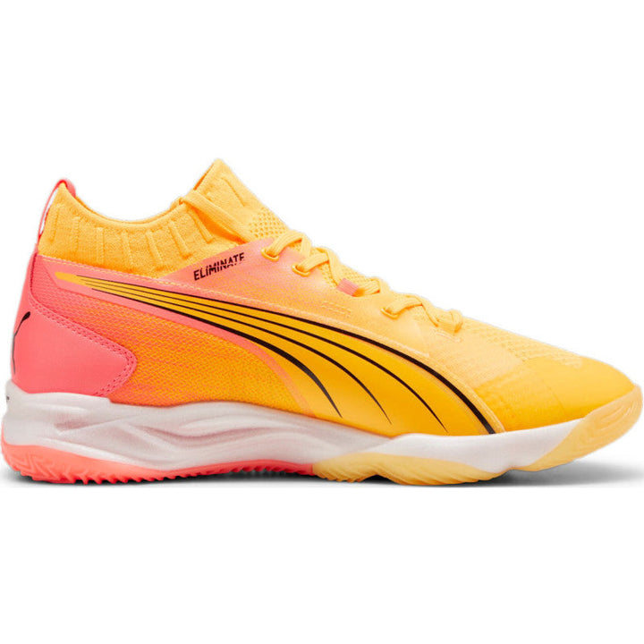 puma eliminate nitro sqd orange noir blanc rose