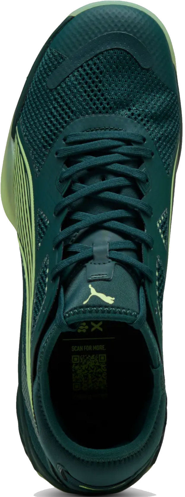 puma eliminate nitro sqd 4 vert jaune