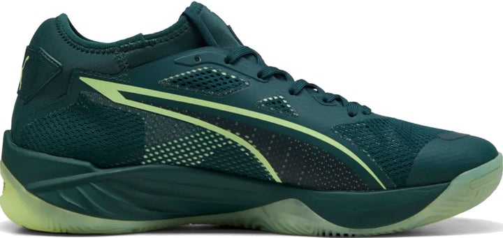 puma eliminate nitro sqd 4 vert jaune