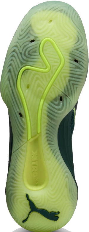 puma eliminate nitro sqd 4 vert jaune