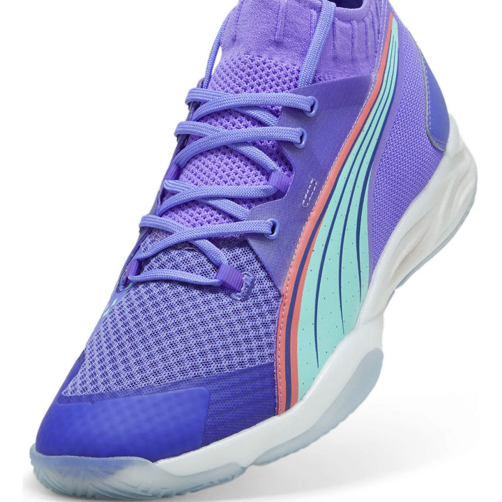 puma eliminate nitro sqd violet vert corail