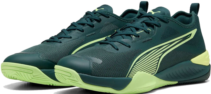 puma eliminate nitro 4 vert jaune