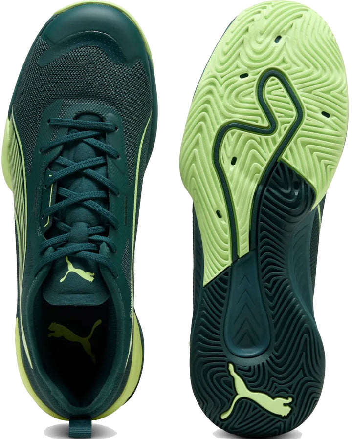 puma eliminate nitro 4 vert jaune