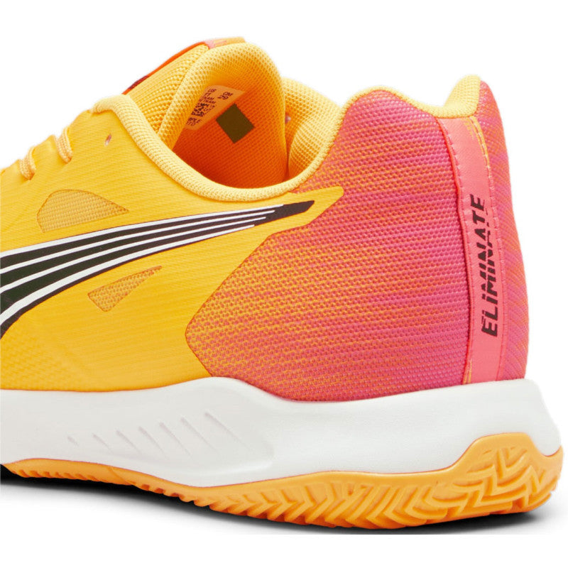 puma eliminate turbo orange noir blanc rose