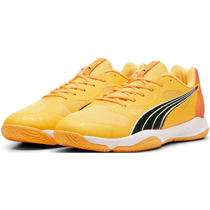 puma eliminate turbo orange noir blanc rose