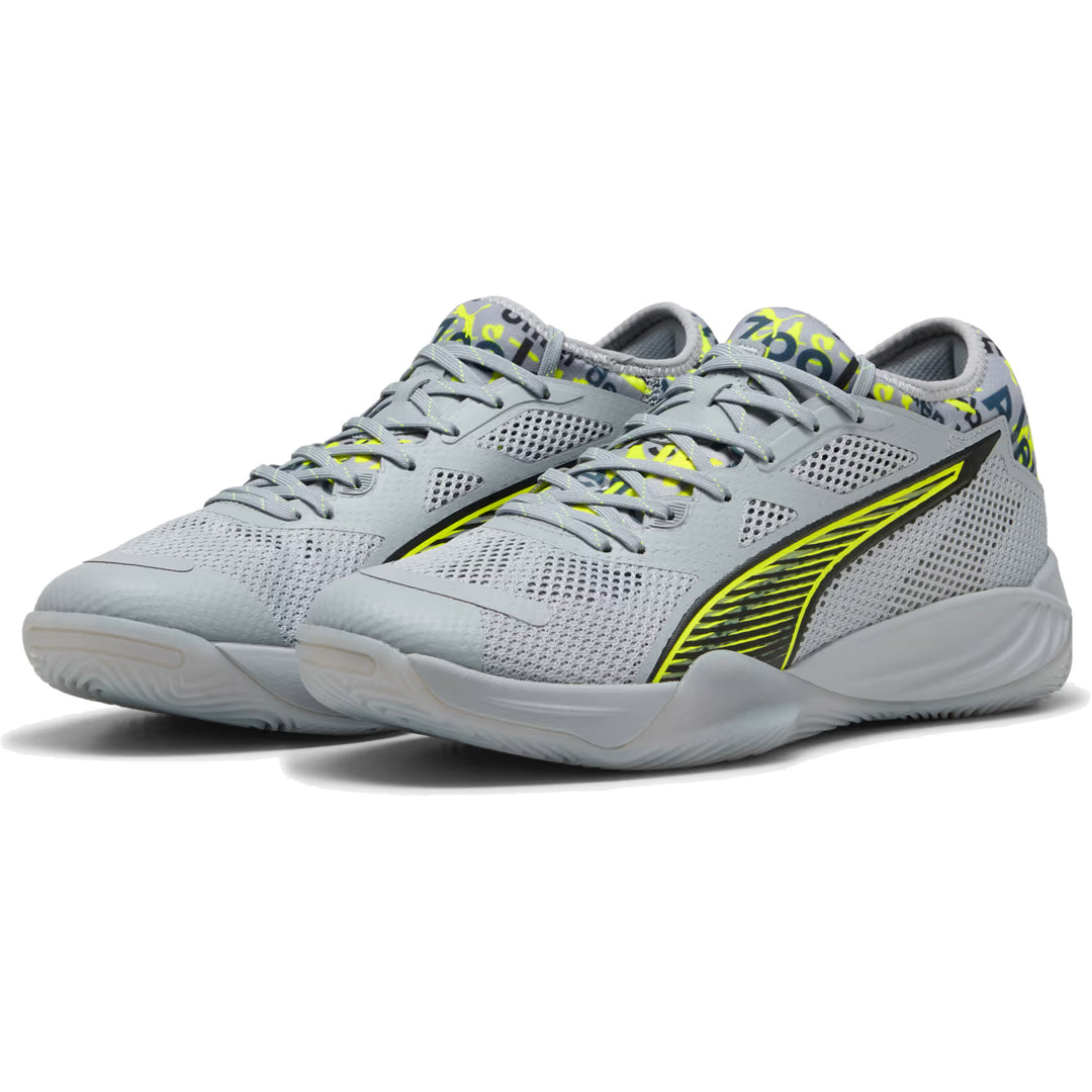 puma elmiminate nitro sqd 4 berlin gris jaune