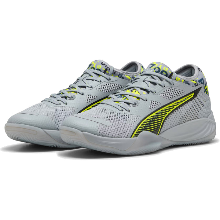 puma elmiminate nitro sqd 4 berlin gris jaune