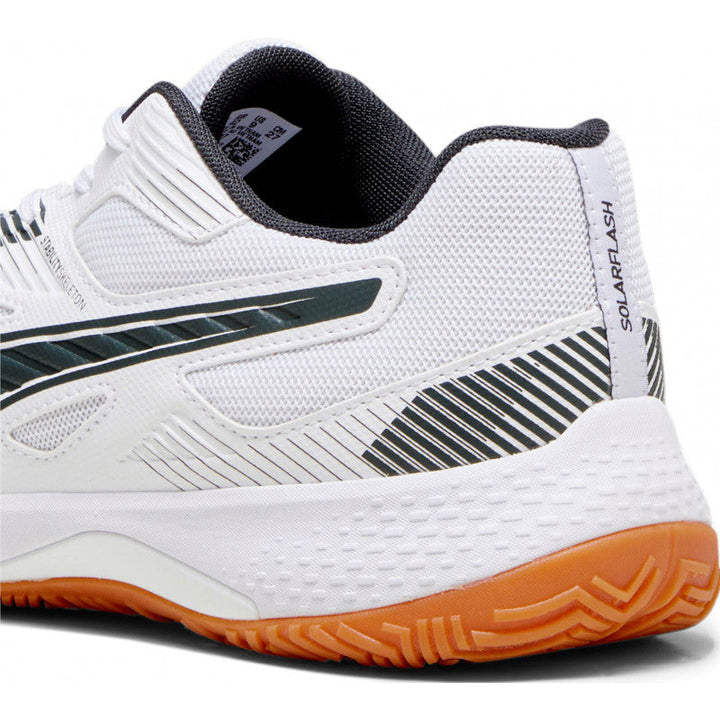 puma solarflash II blanc gris fonce
