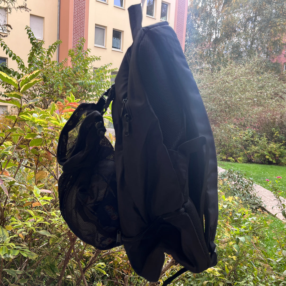 sac a dos handball avec filet pour ballon