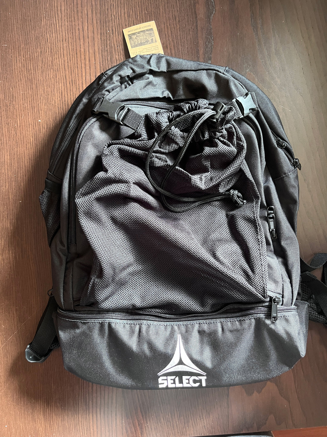 sac a dos handball avec filet pour ballon