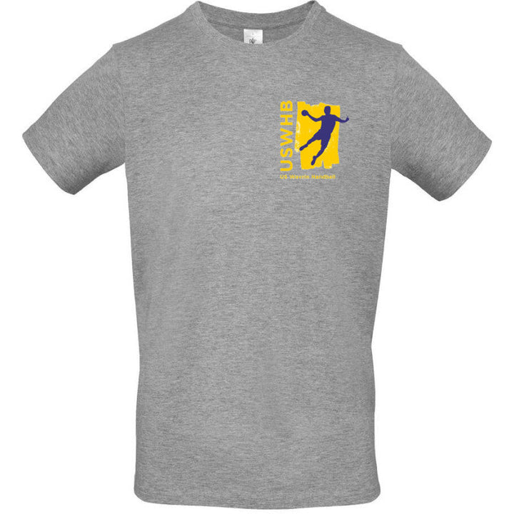 t shirt US Wavrin Handball gris